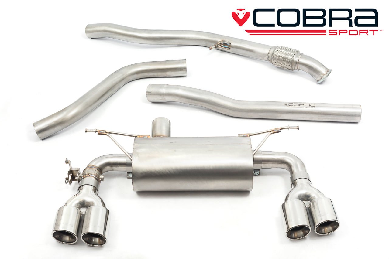 Cobra Sport 3" Valved Cat Back Performance Exhaust - BMW M2 Competition (2018-20)
